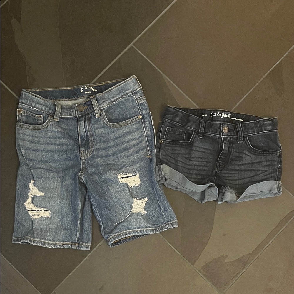 Cat & Jack and Art Class Blue Denim Short , size 7/8 & 8, NWOT